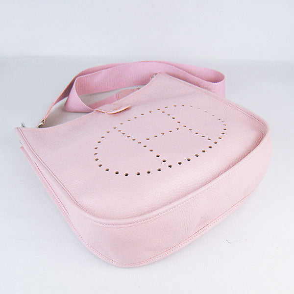 Hermes Luxury Evelyne I Handbag Pink Travel Bag