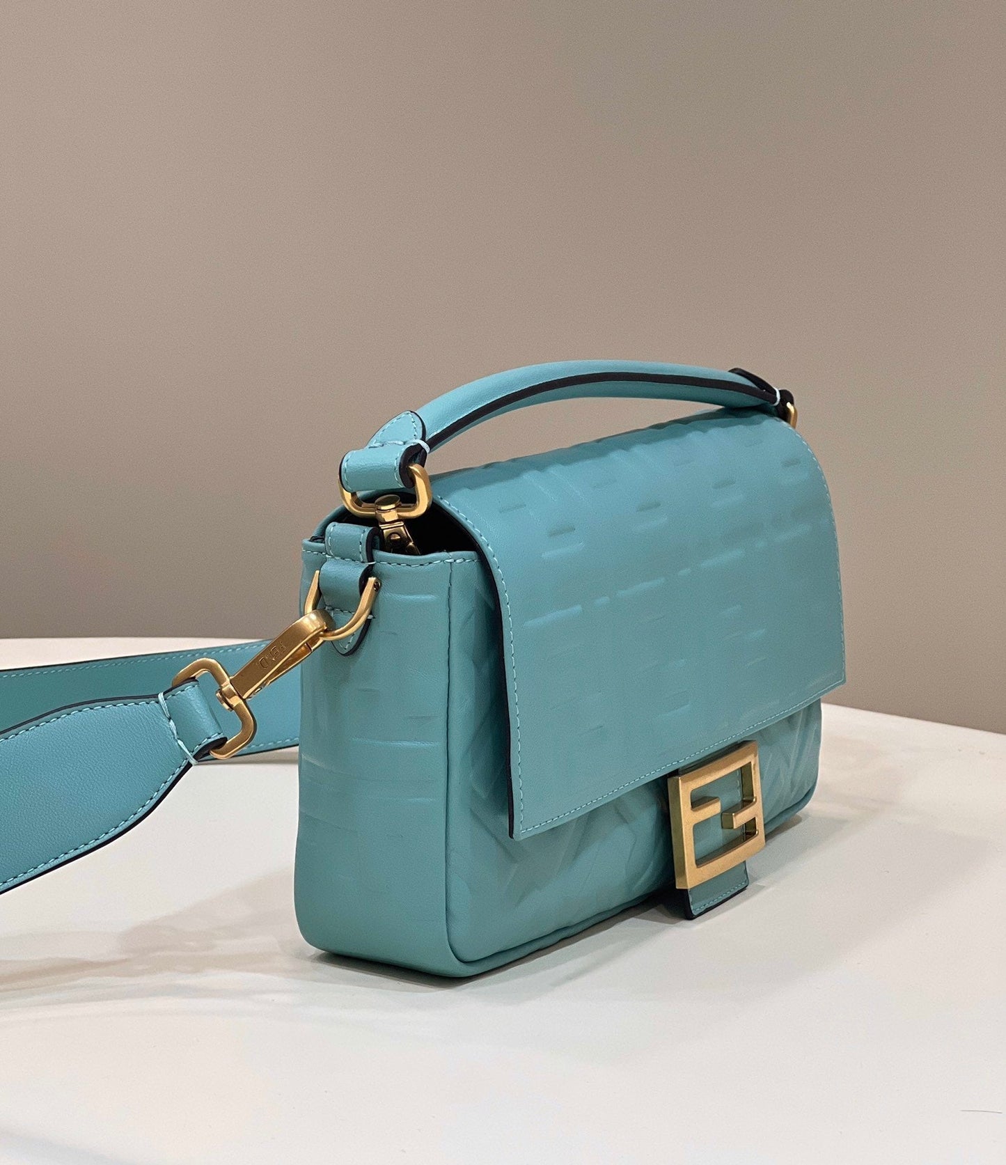 Fi Baguette Teal For Women Handbags Shoulder Crossbody Bag
