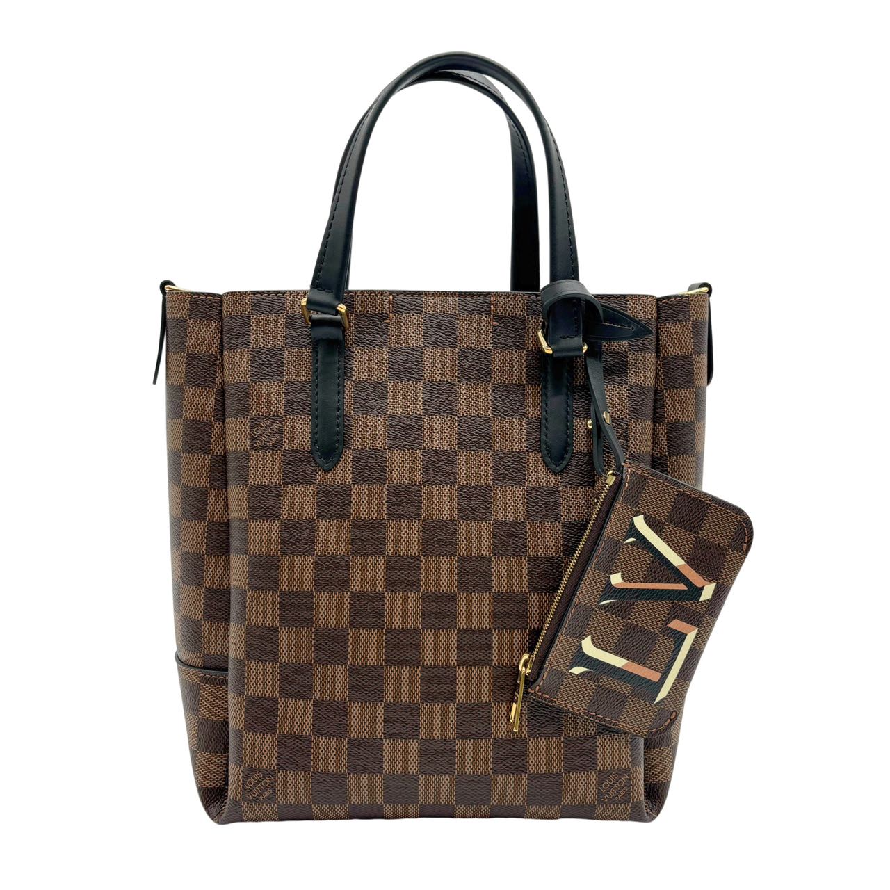 Louis Vuitton Damier Ebene Belmont NV Fashion Accessory