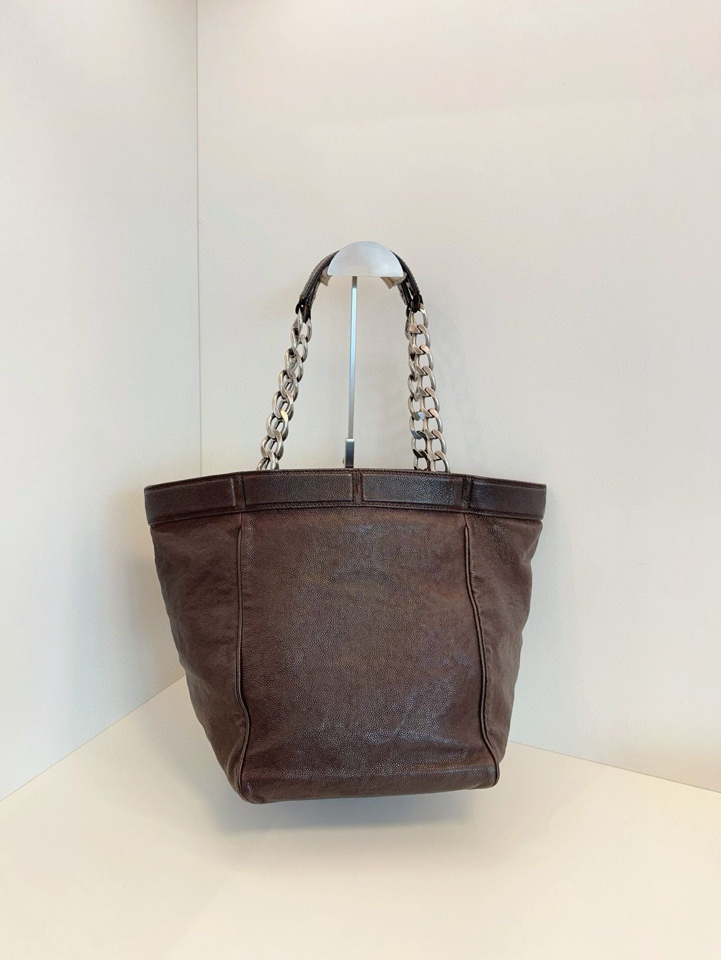  Chanel tote bag coffee color * cm