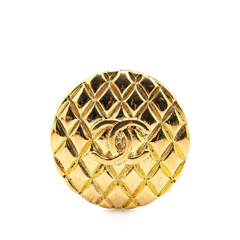Chanel Coco Mark Matelassé Brooch