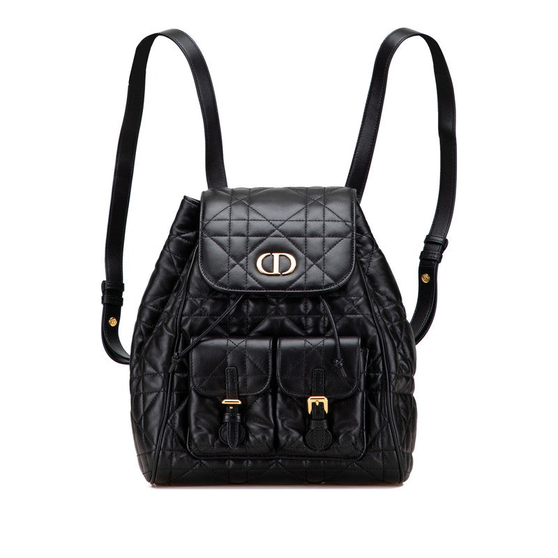 Dior Caro Macrocannage Backpack Leather