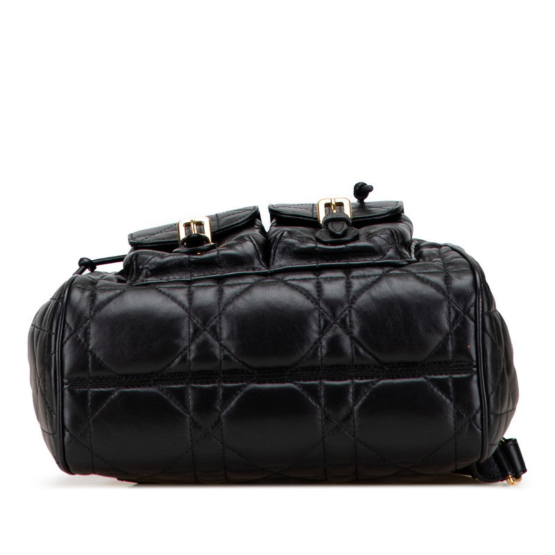 Dior Caro Macrocannage Backpack Leather