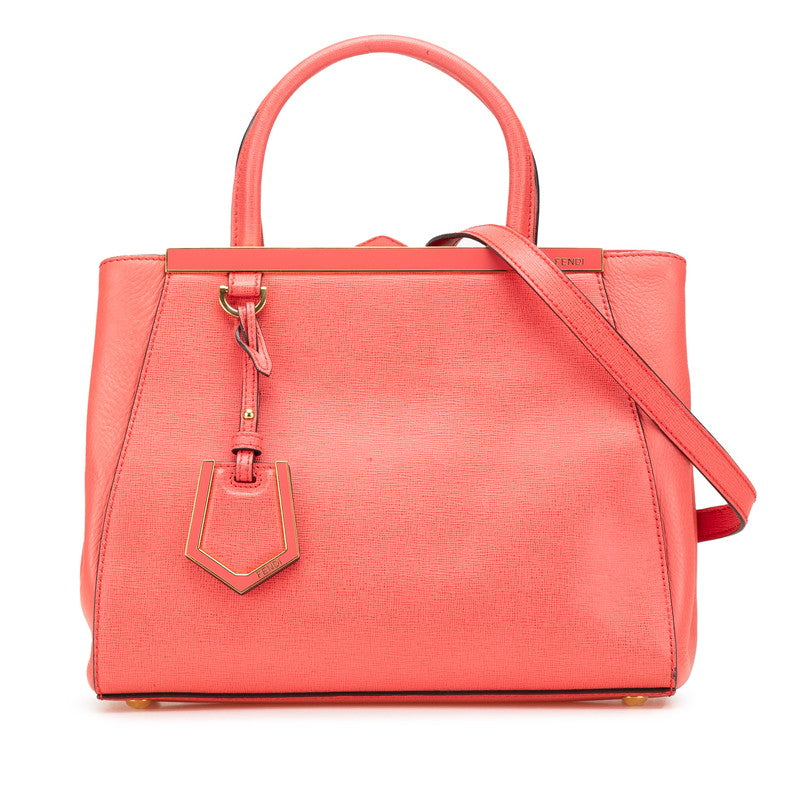 Fendi Petit 2Jours 2Way Bag Leather Travel Bag 2Way Bag 6