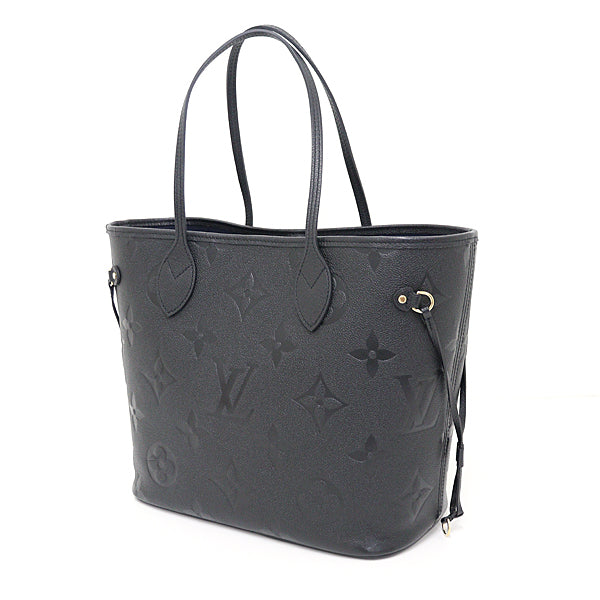 Louis Vuitton M45685 Empreinte E An Monogram Leather Black Neverfull Tote Bag