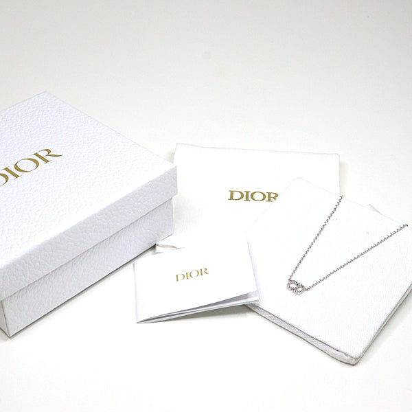 Dior Pendant Metal Cd Handbag Silver Logo Travel Bag