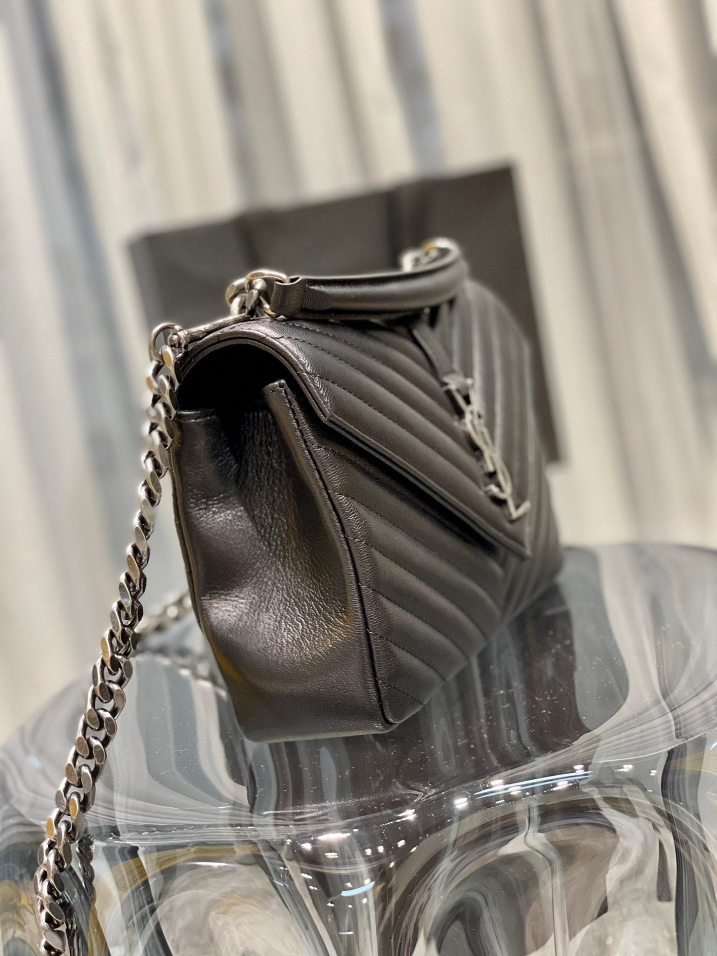 YSL Saint Laurent College Handbag Chain Travel Bag Ysl 600279Brm041000 6962