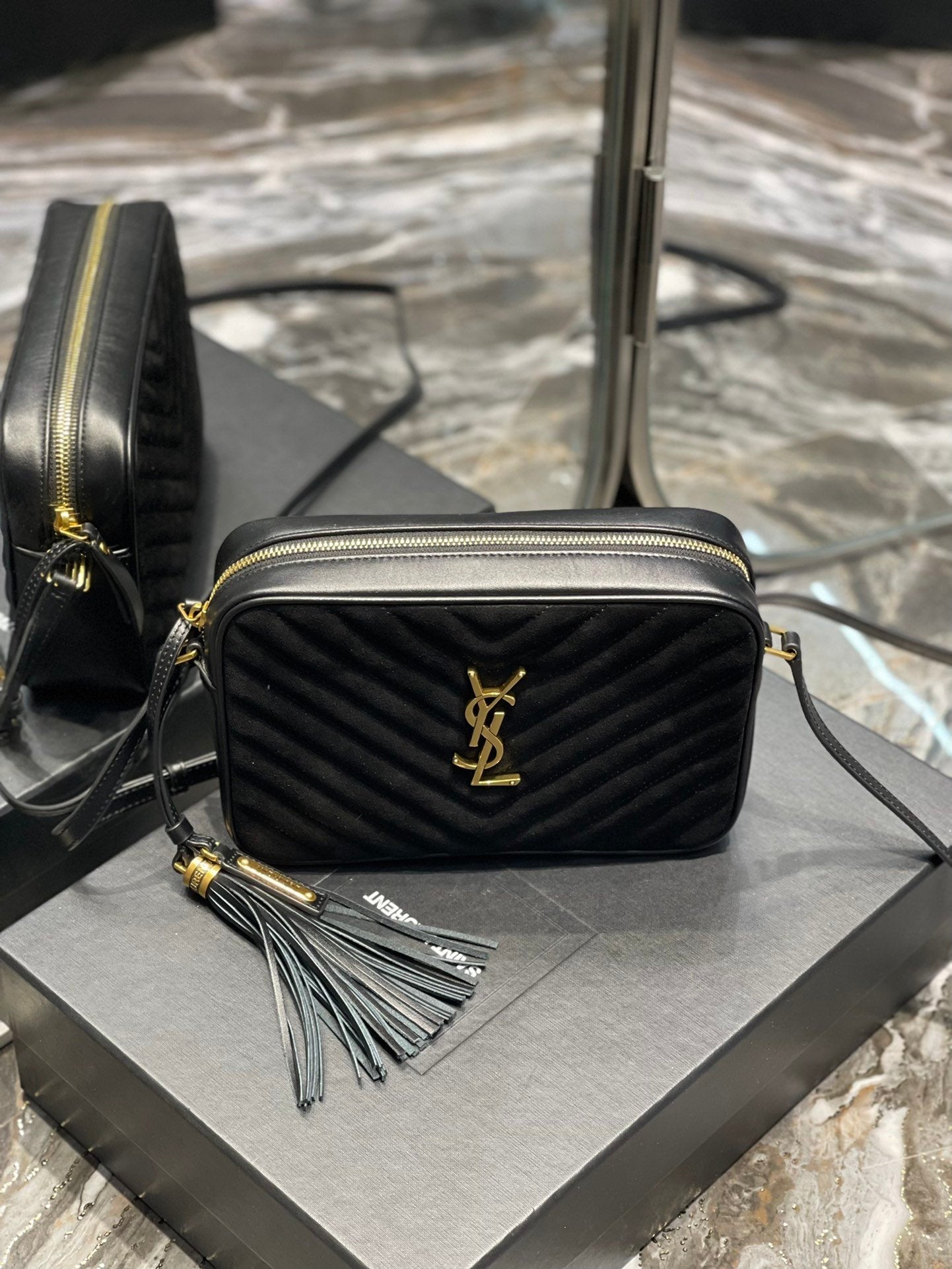YSL Saint Laurent Lou Crossbody Bag Ysl 612544C4Bw71000 7829