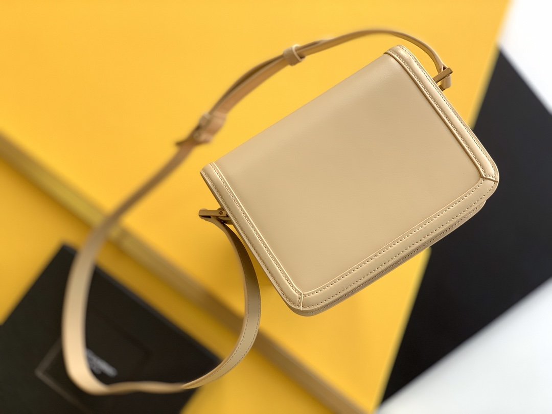 YSL Saint Laurent Solferino Handbag Satchel Bag Gold Hardware 74In19Cm