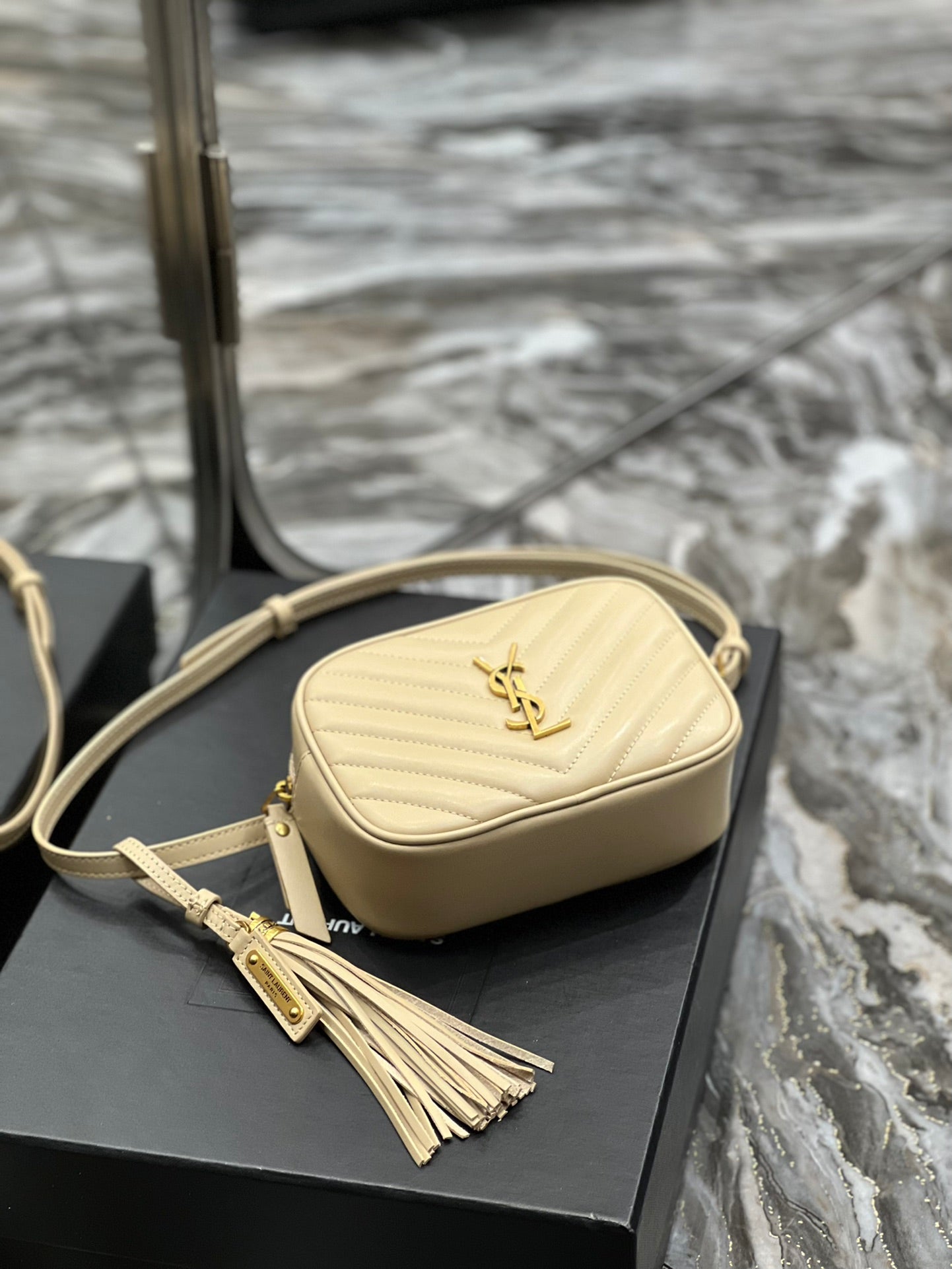 YSL Saint Laurent Lou Handbag Travel Bag