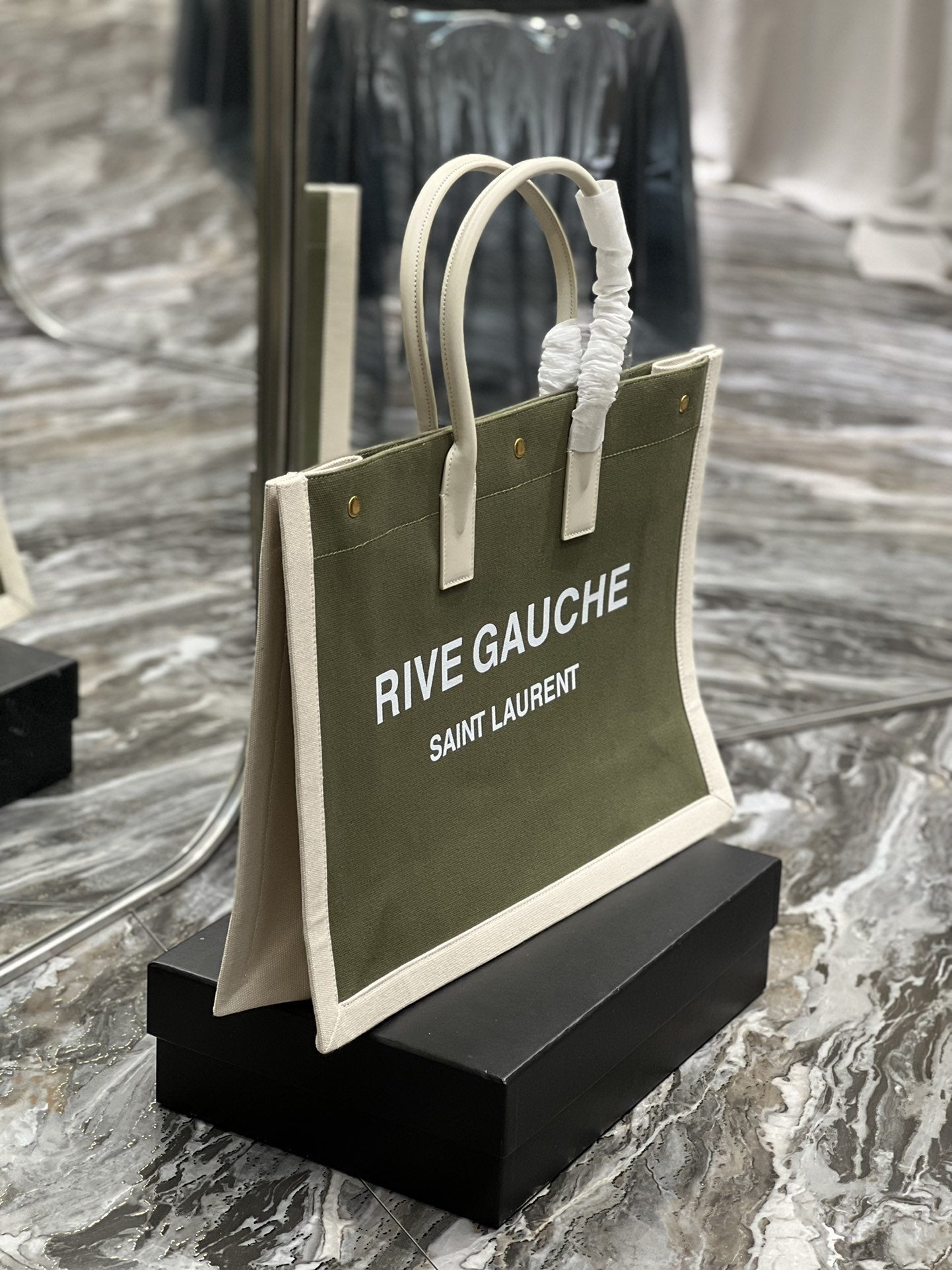 YSL Saint Laurent Rive Gauche Tote Bag 189In48Cm Ysl 7217
