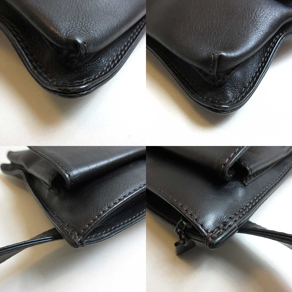 Chanel Leather Waist Pouch Black Bag