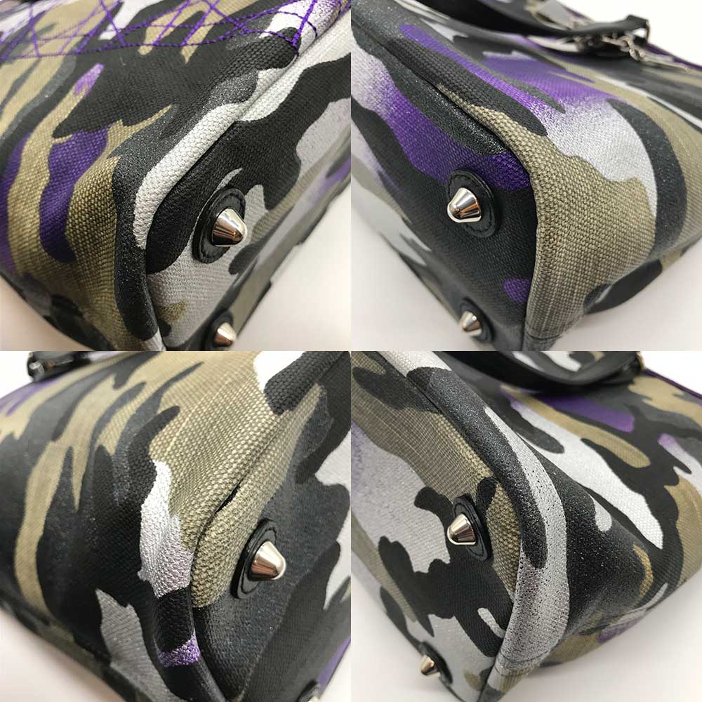 Dior Anselm Reyle Tote Bag Canvas Multicolor