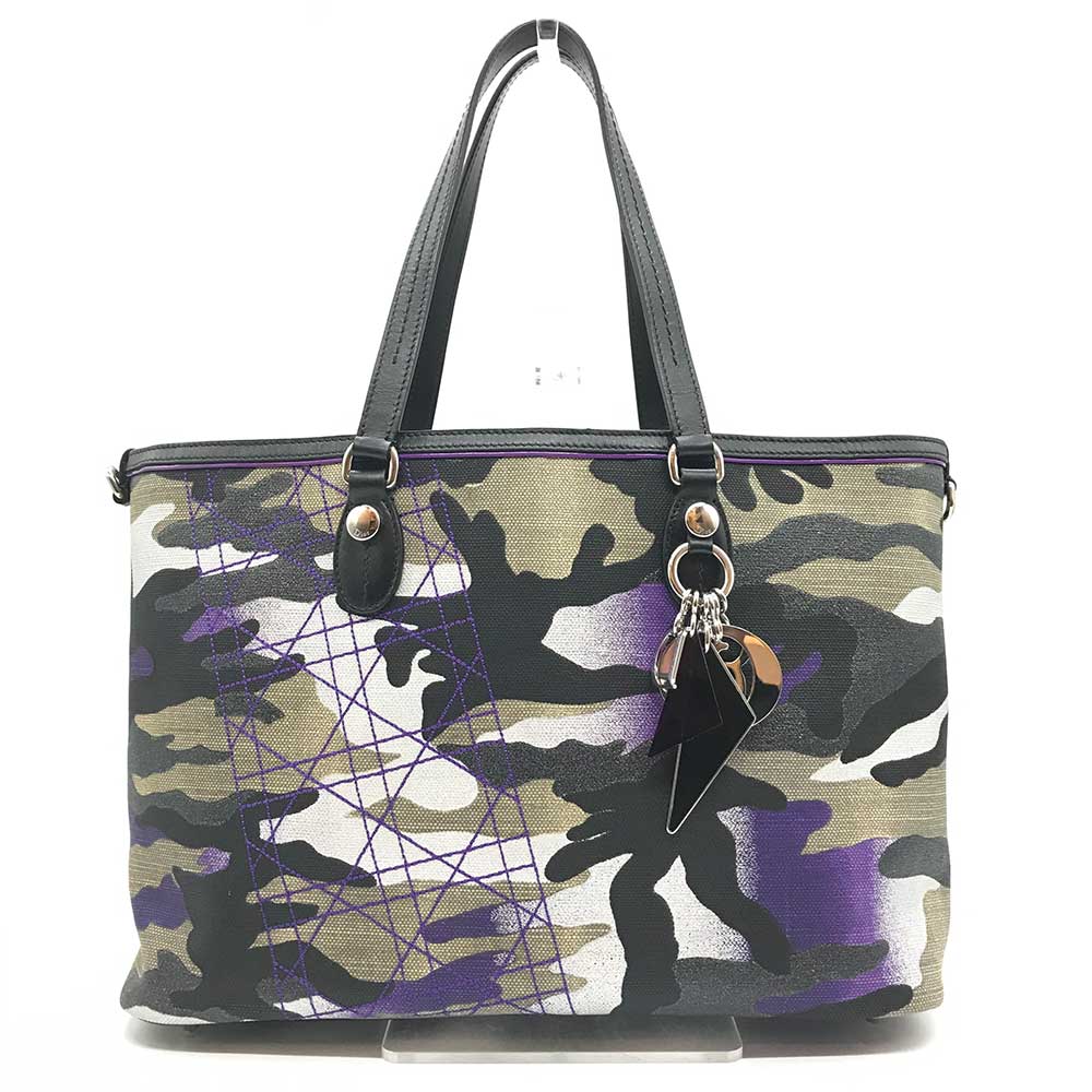 Dior Anselm Reyle Tote Bag Canvas Multicolor