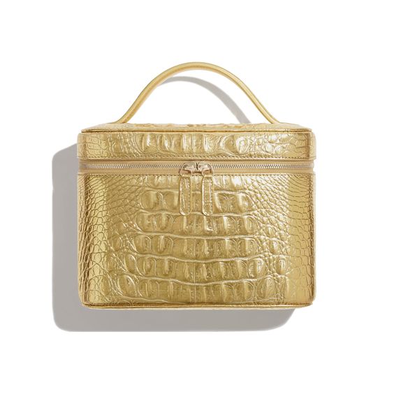 Chanel VANITY Gold Handbag