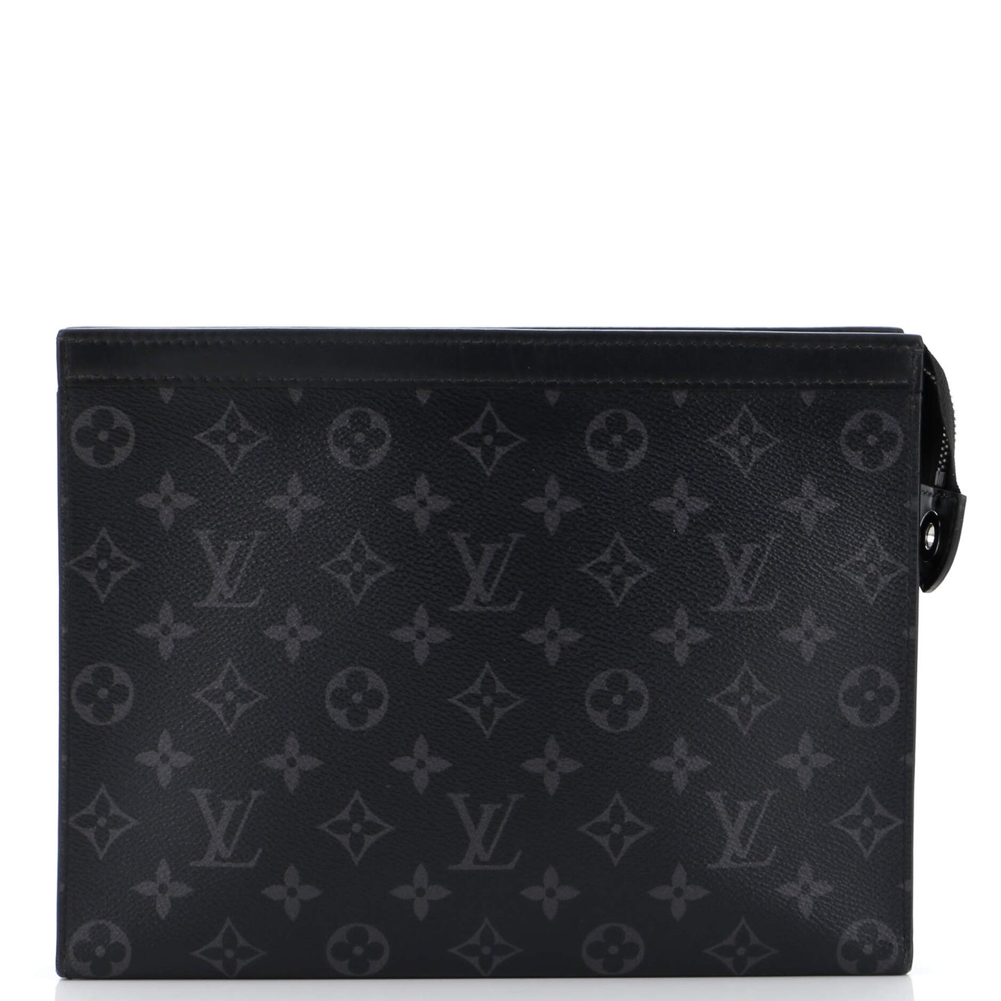 Louis Vuitton Pochette Voyage Eclipse Mm Clutch Bag Canvas Monogram