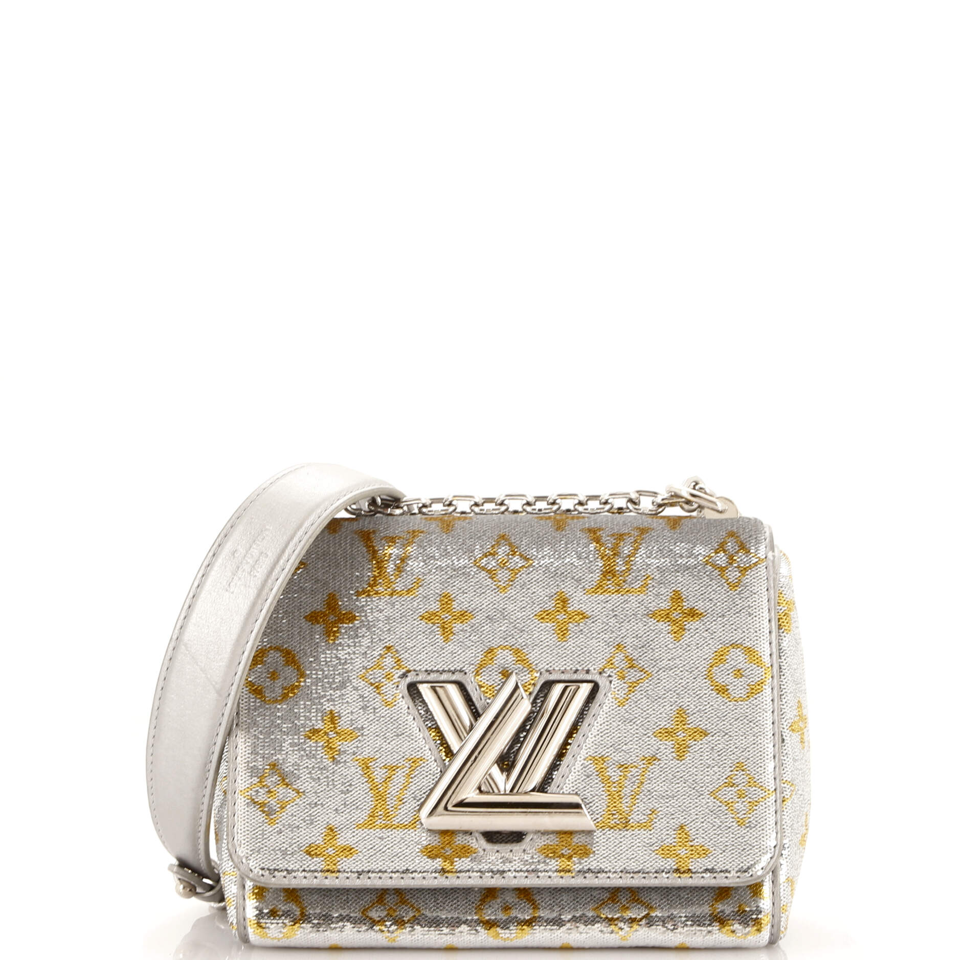 Louis Vuitton LV Twist Handbag Sequins Pm Monogram Travel Bag Sequins Pm3002702