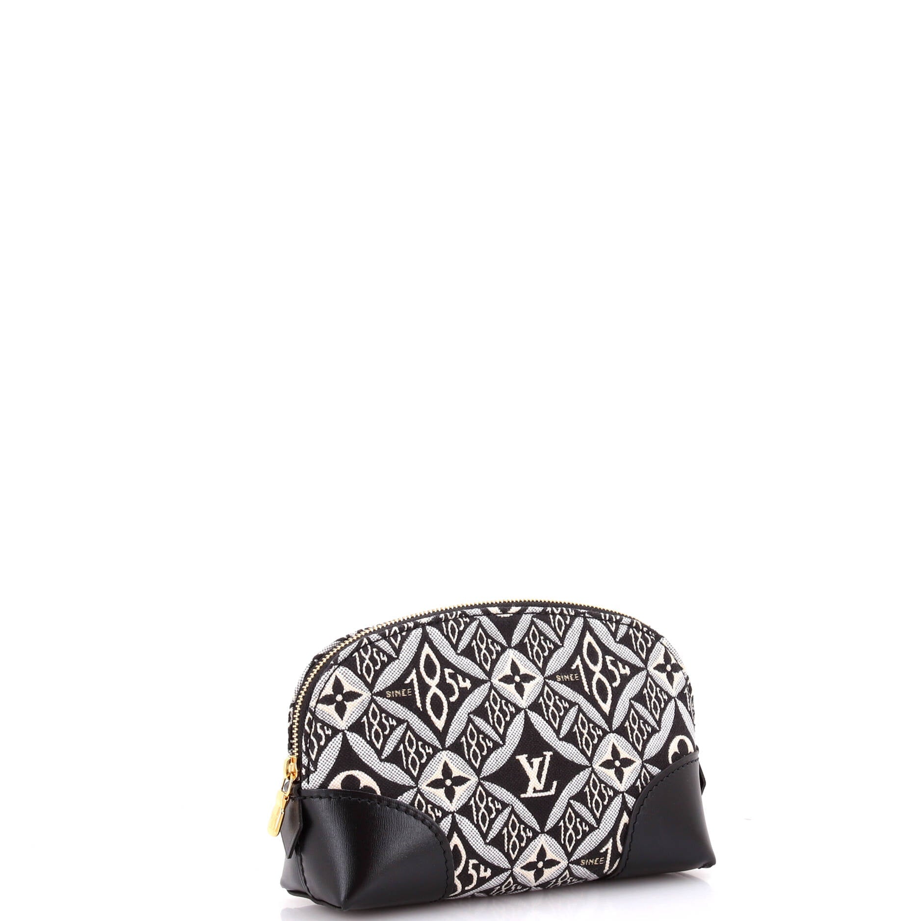 Louis Vuitton Cosmetic Pouch Limited Edition Since Jacquard Handbag Monogram Travel Bag