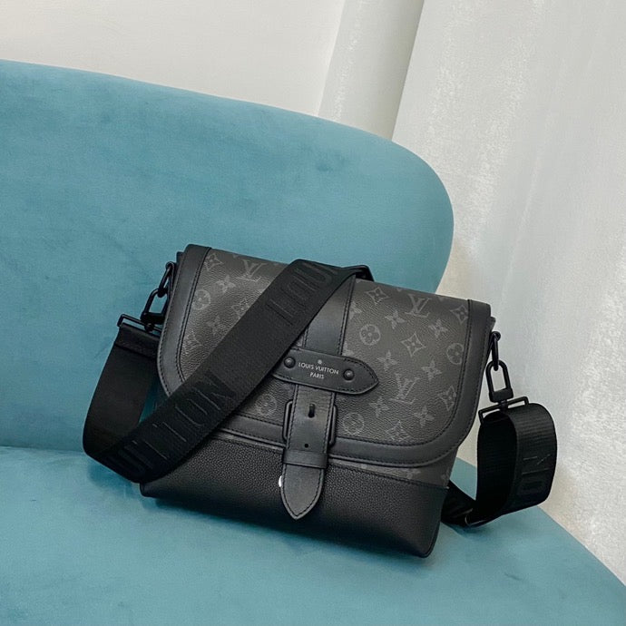 Top Quality Saumur Messenger Eclipse For Men Canvas Monogram Crossbody Bag