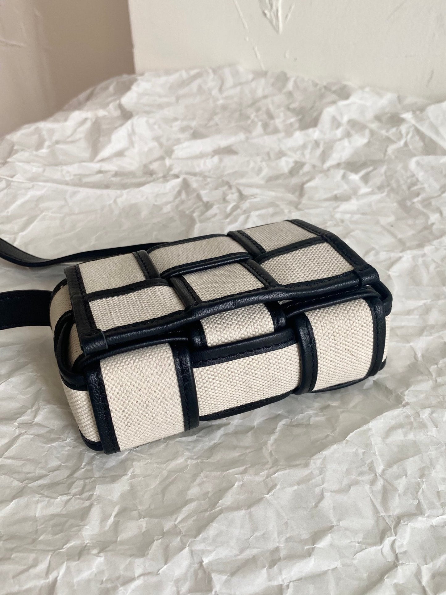 Top Quality Candy Cassette And For Women Black Beige Travel Bag