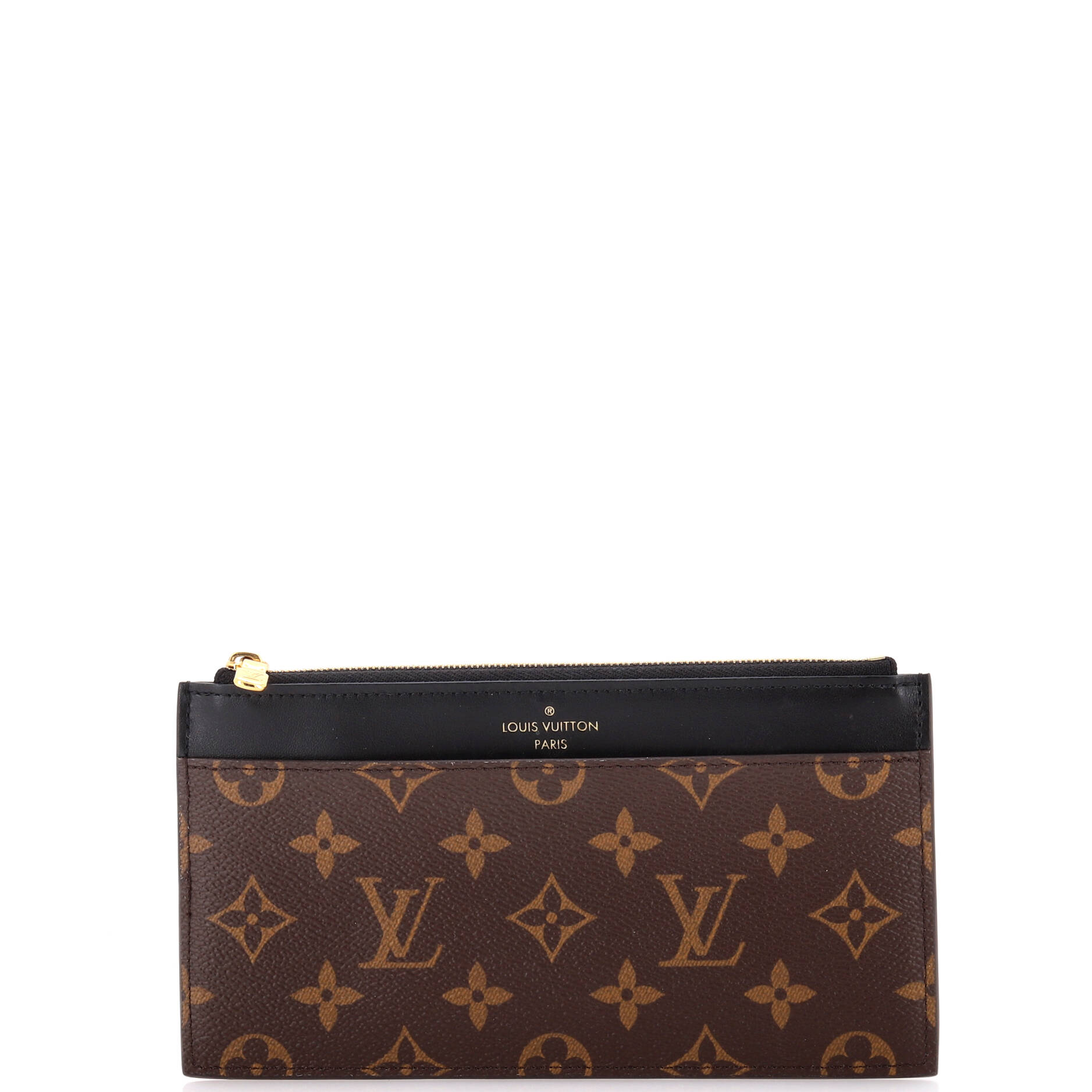 Louis Vuitton Slim Purse Canvas Monogram Travel Bag