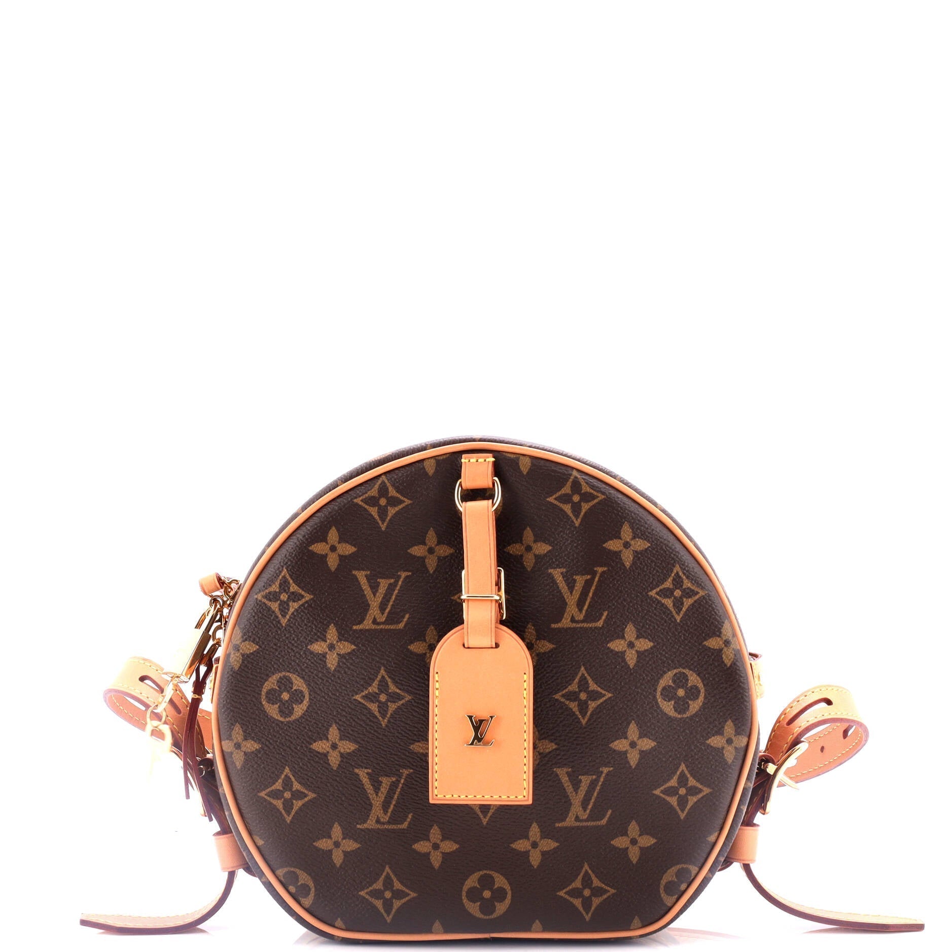 Louis Vuitton Boite Chapeau Souple Bag Mm Canvas Monogram Shoulder Bag