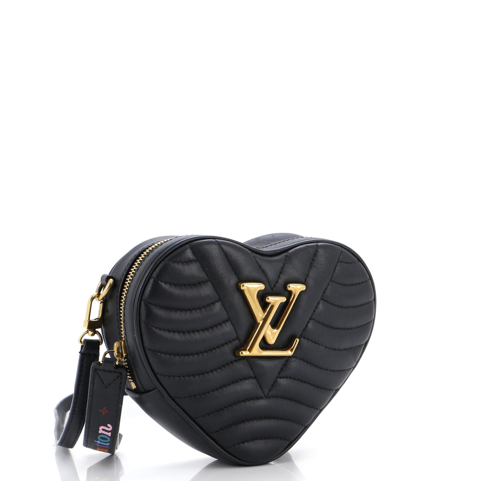 Louis Vuitton New Wave Heart Crossbody Bag Leather Quilted Leather 3010351