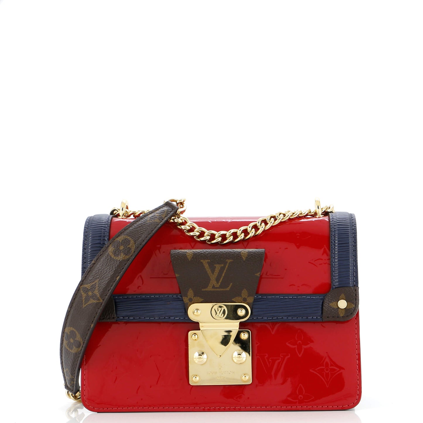 Louis Vuitton Wynwood Handbag Vernis With And Epi Leather Canvas Travel Bag Leather 3012871
