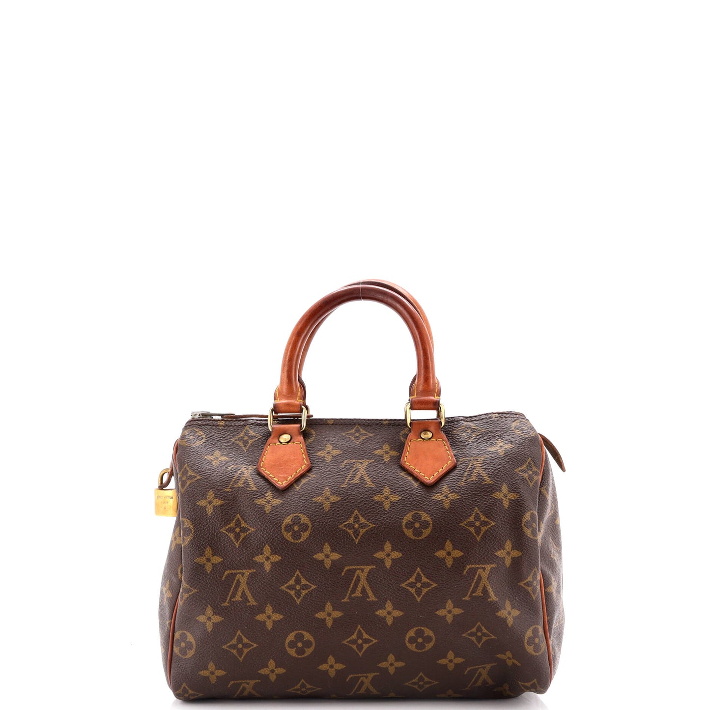Louis Vuitton Speedy Handbag Canvas Monogram Travel Bag