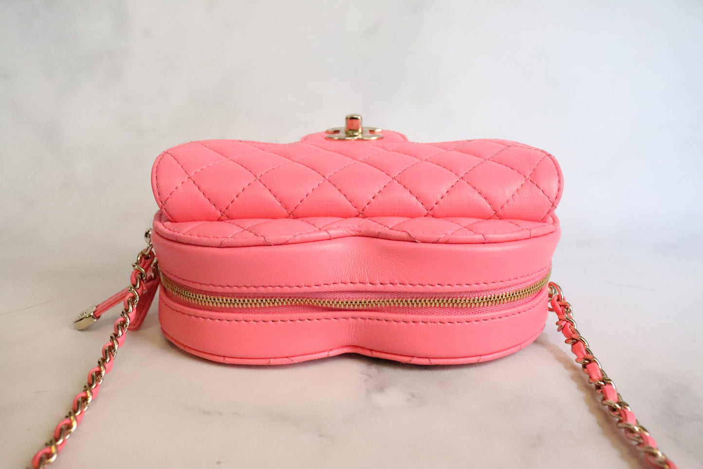 CHLMini Heart Coral PiNike 7in Mini Bag