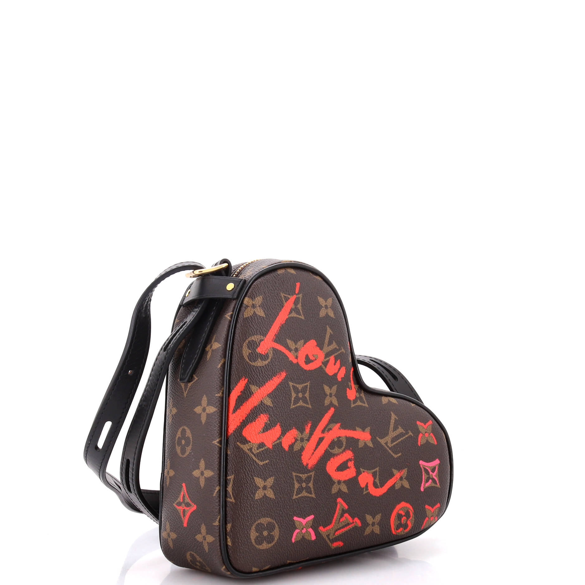 Louis Vuitton Coeur Handbag Limited Edition Fall In Love Canvas Monogram Shoulder Bag