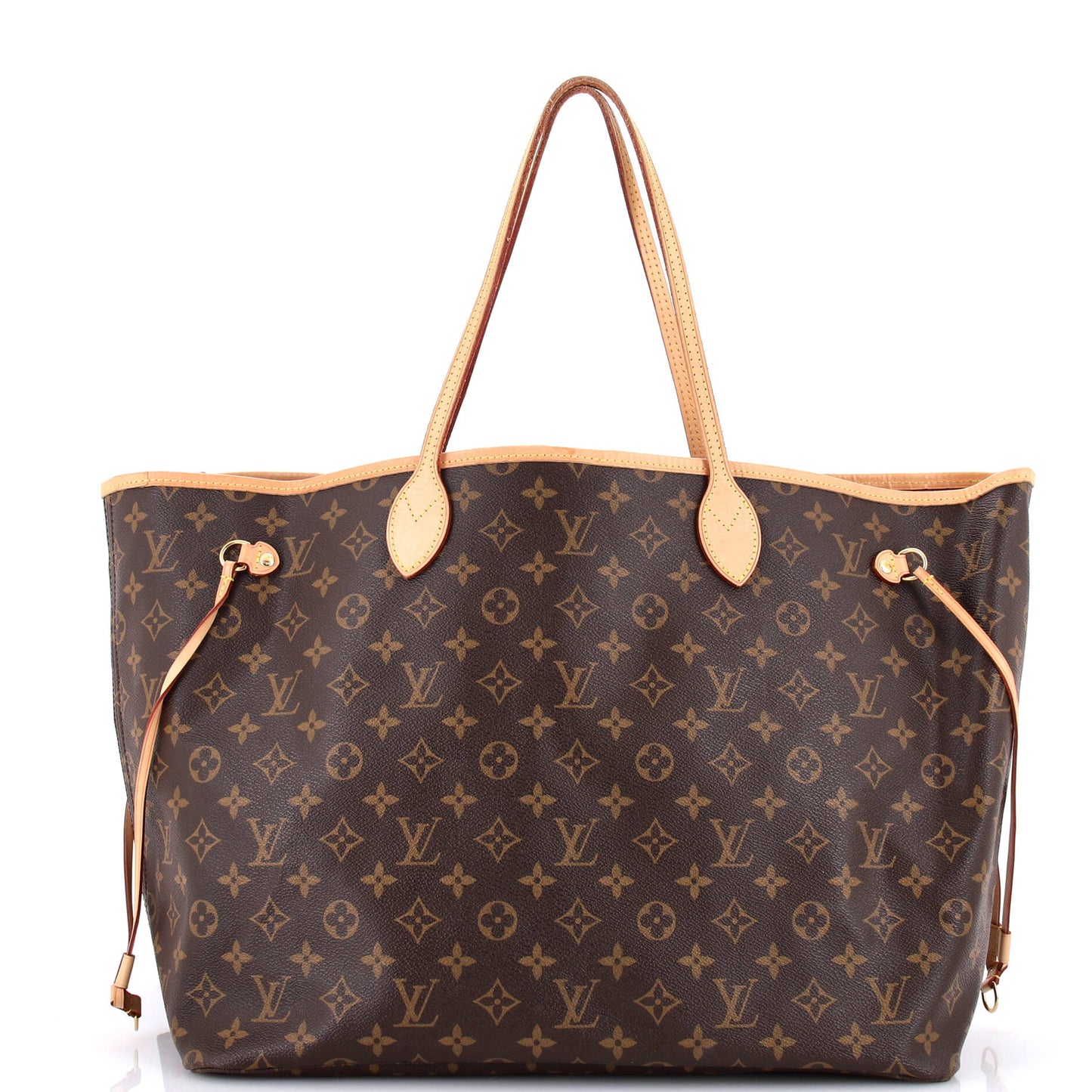 Louis Vuitton Neverfull Nm Tote Gm Canvas Monogram Tote Bag