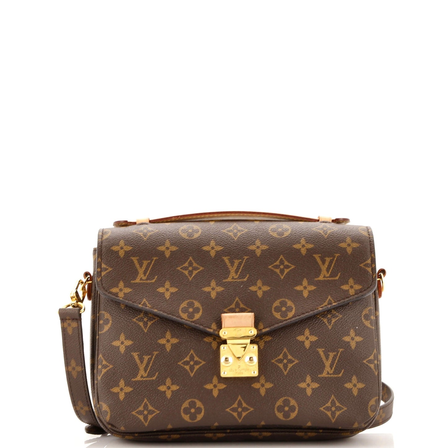Louis Vuitton Pochette Metis Handbag Canvas Monogram Travel Bag East West3017811