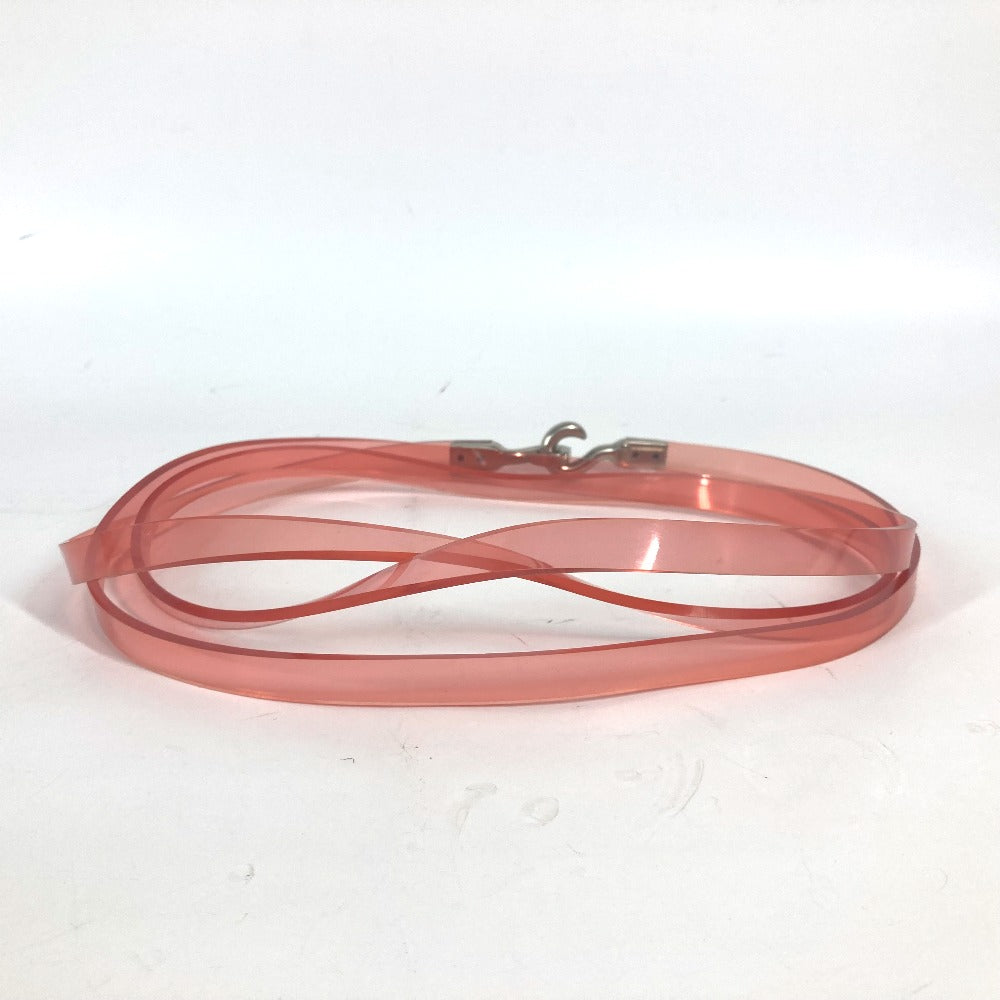 Chanel belt Plastics 00C CC COCO Mark Pink