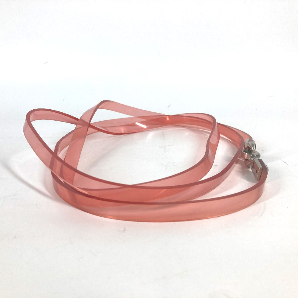 Chanel belt Plastics 00C CC COCO Mark Pink