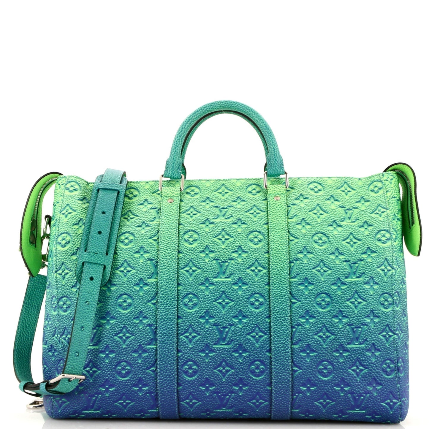 Louis Vuitton Keepall Tote Limited Edition Illusion Taurillon Leather Monogram Tote Bag