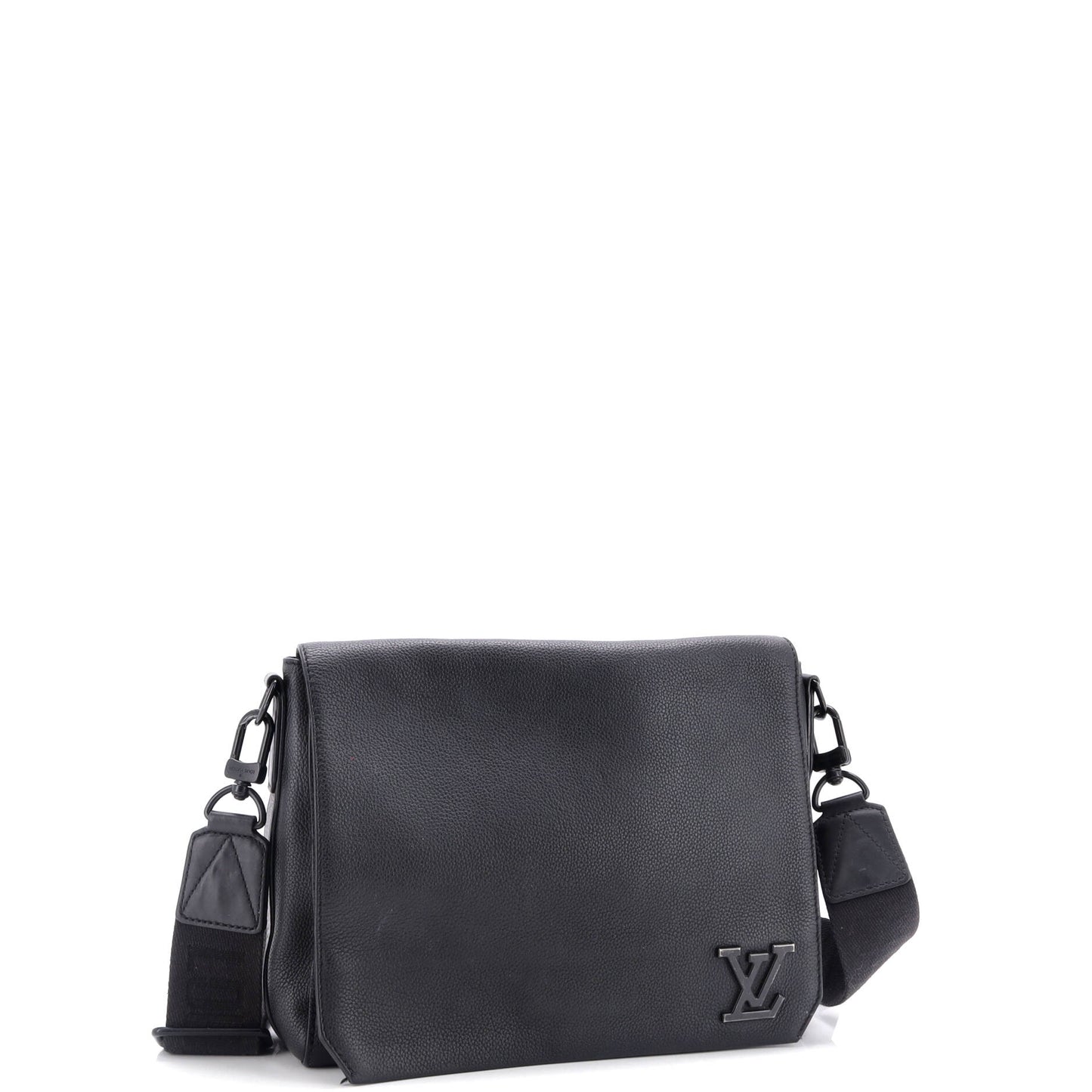 Louis Vuitton Aerogram Takeoff Messenger Bag Leather Travel Bag