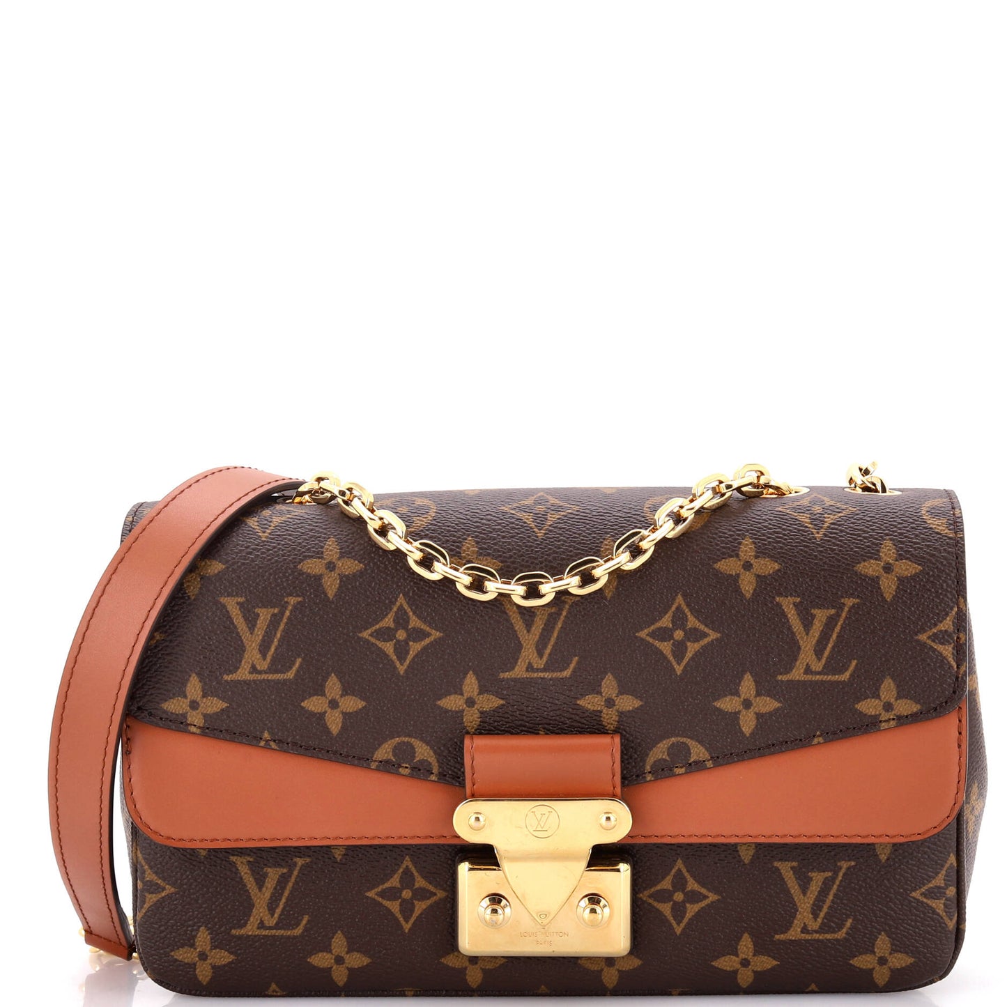 Louis Vuitton Marceau Handbag With Leather Canvas Shoulder Bag Leather 3022501