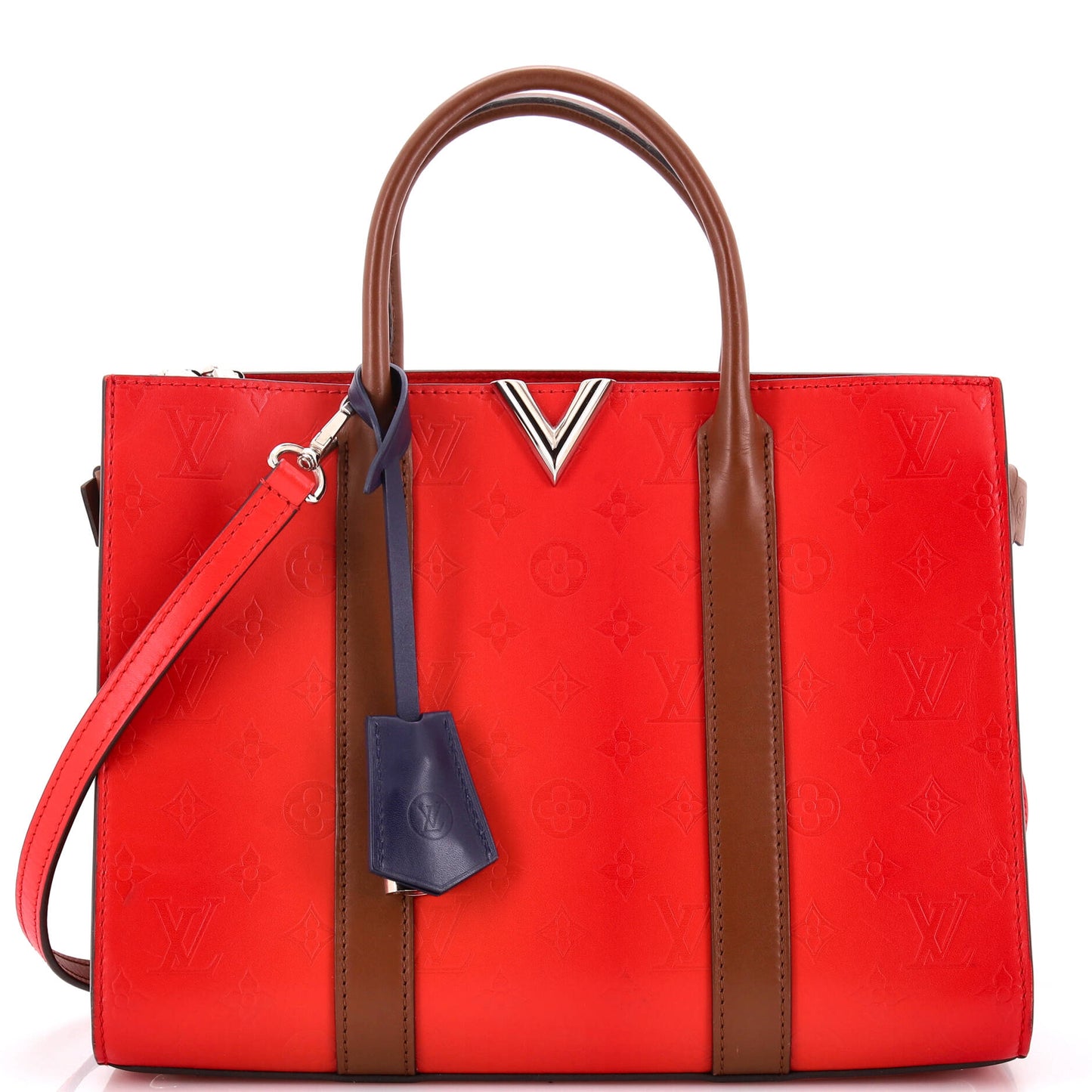 Louis Vuitton Very Tote Gm Leather Monogram Tote Bag