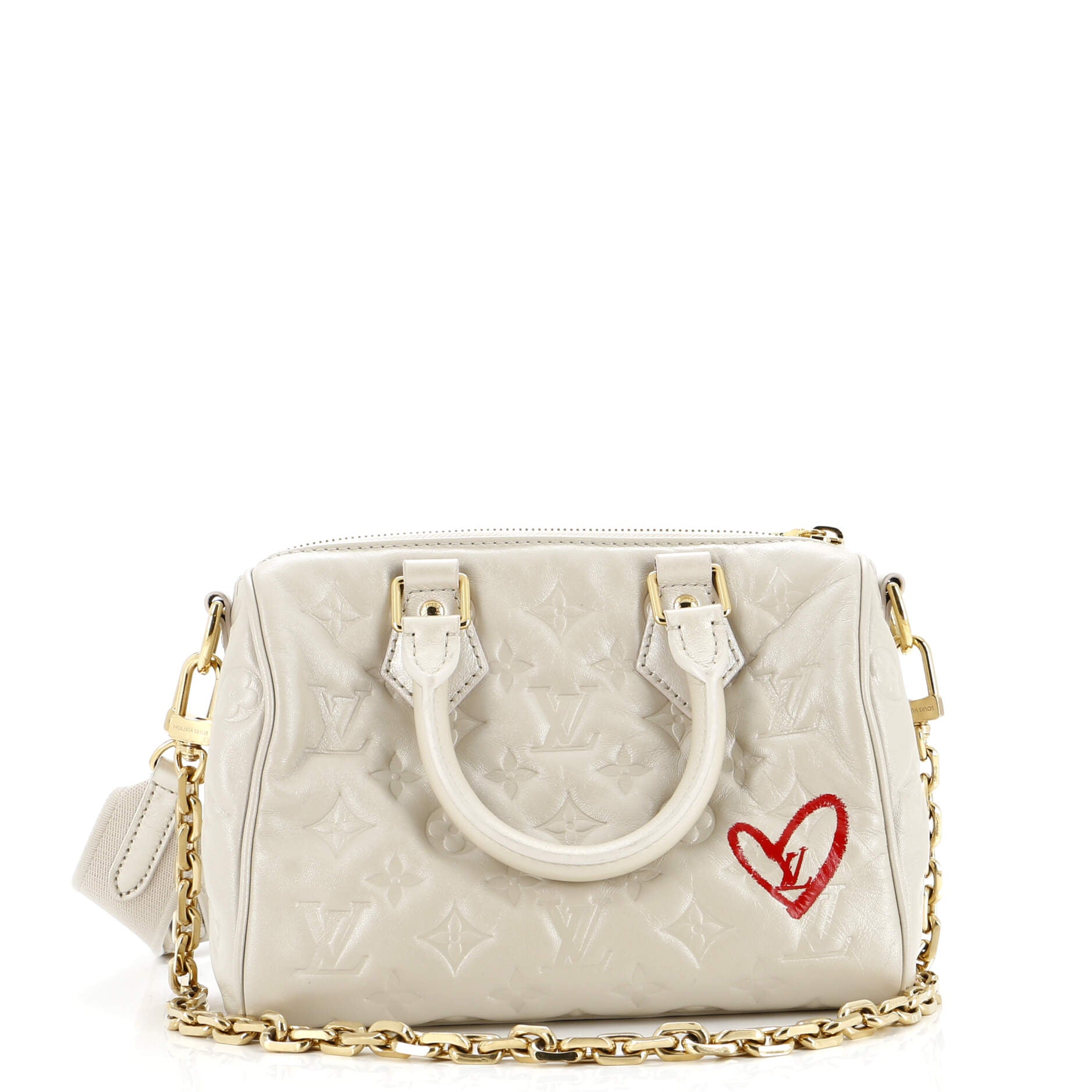 Louis Vuitton Speedy Bandouliere Bag Limited Edition Fall In Monogram Shoulder Bag Lambskin 223026922