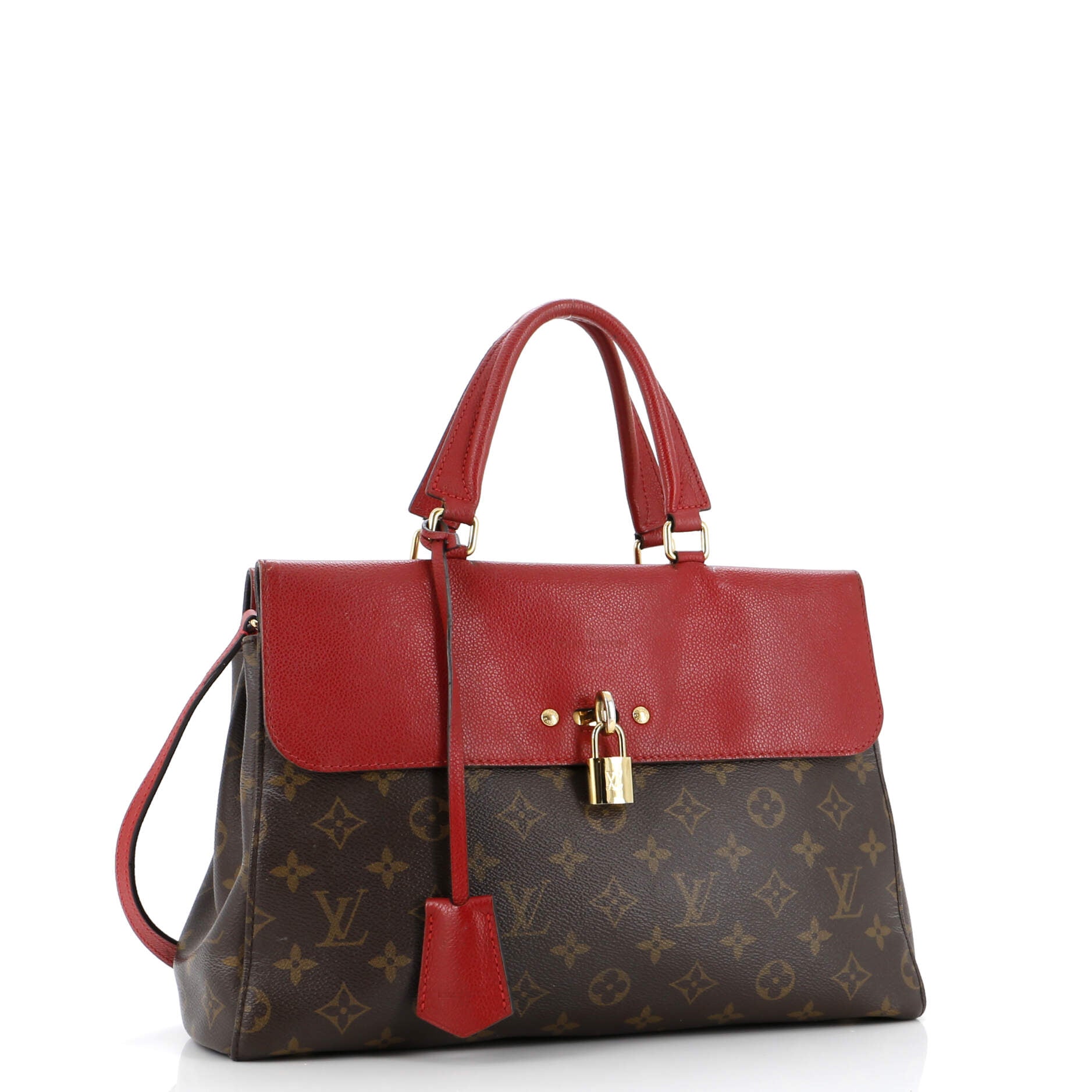 Louis Vuitton Venus Handbag And Leather Canvas Travel Bag