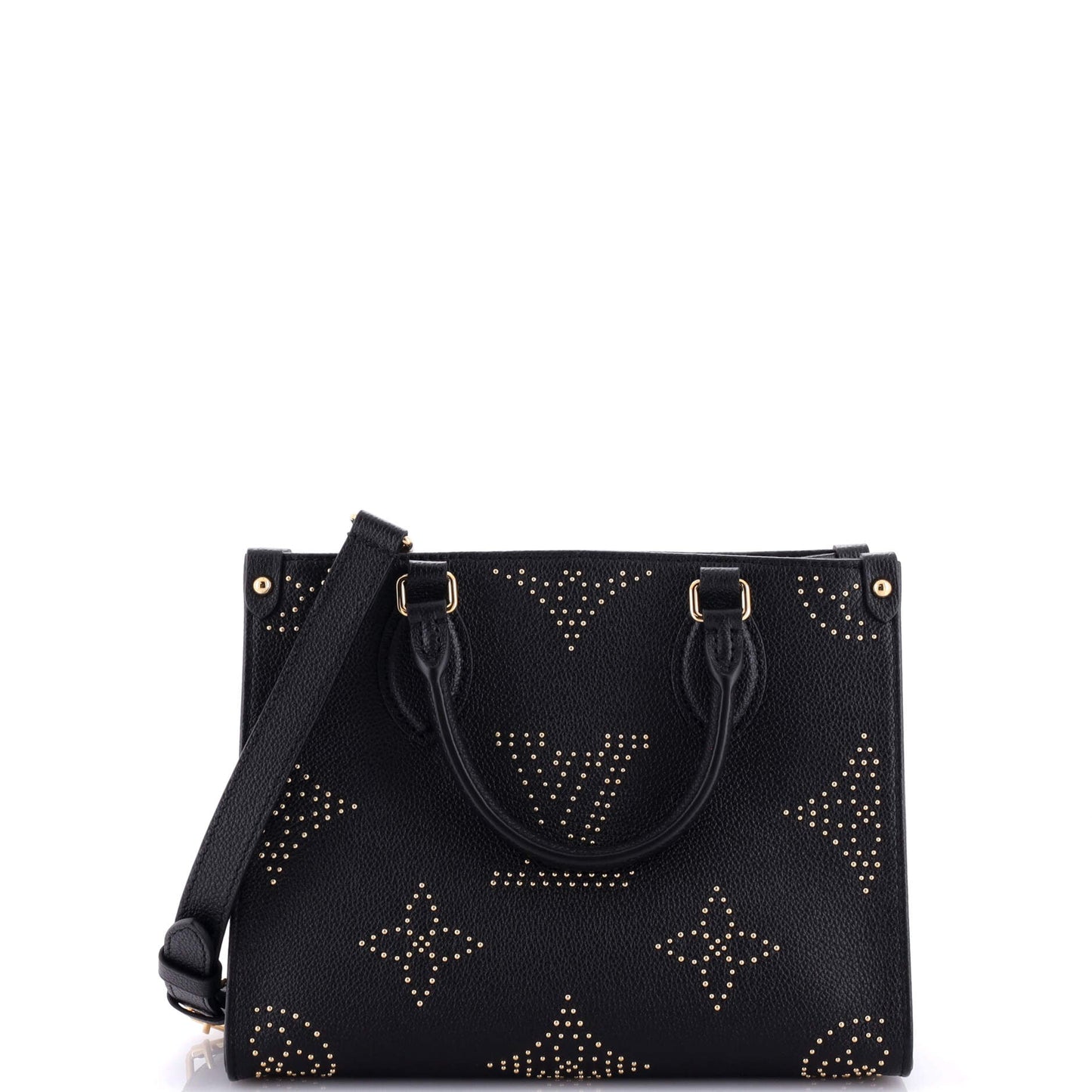 Louis Vuitton Onthego Tote Studded Giant Pm Leather Monogram Tote Bag
