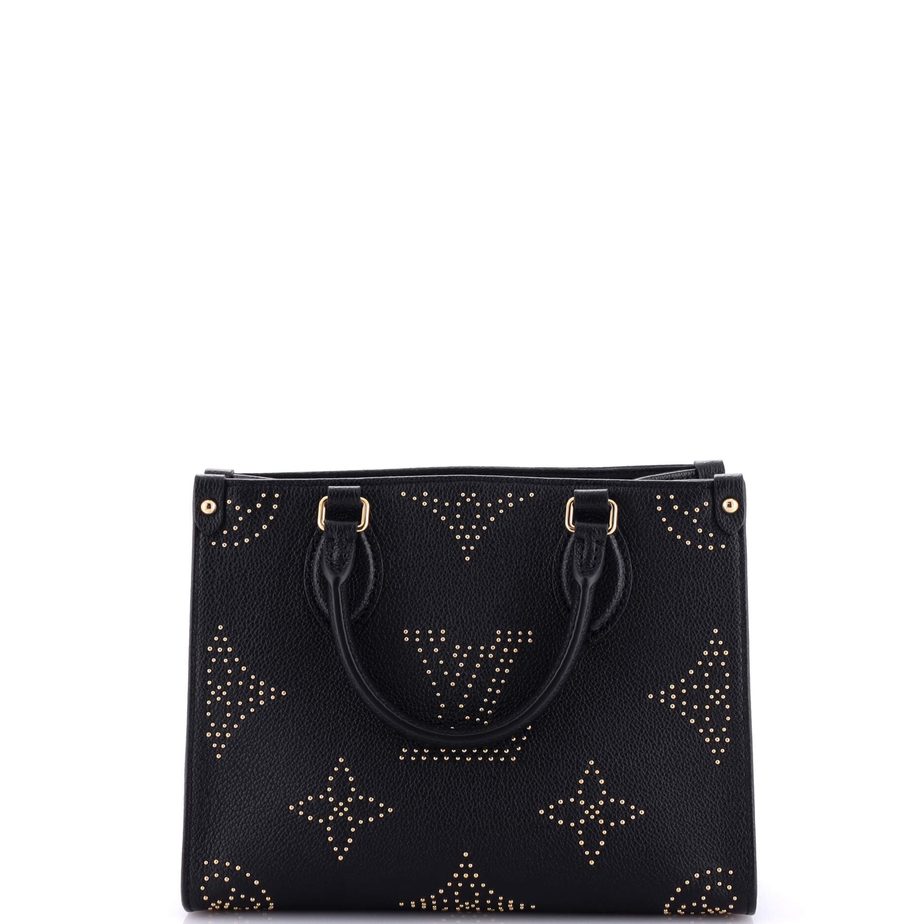 Louis Vuitton Onthego Tote Studded Giant Pm Leather Monogram Tote Bag