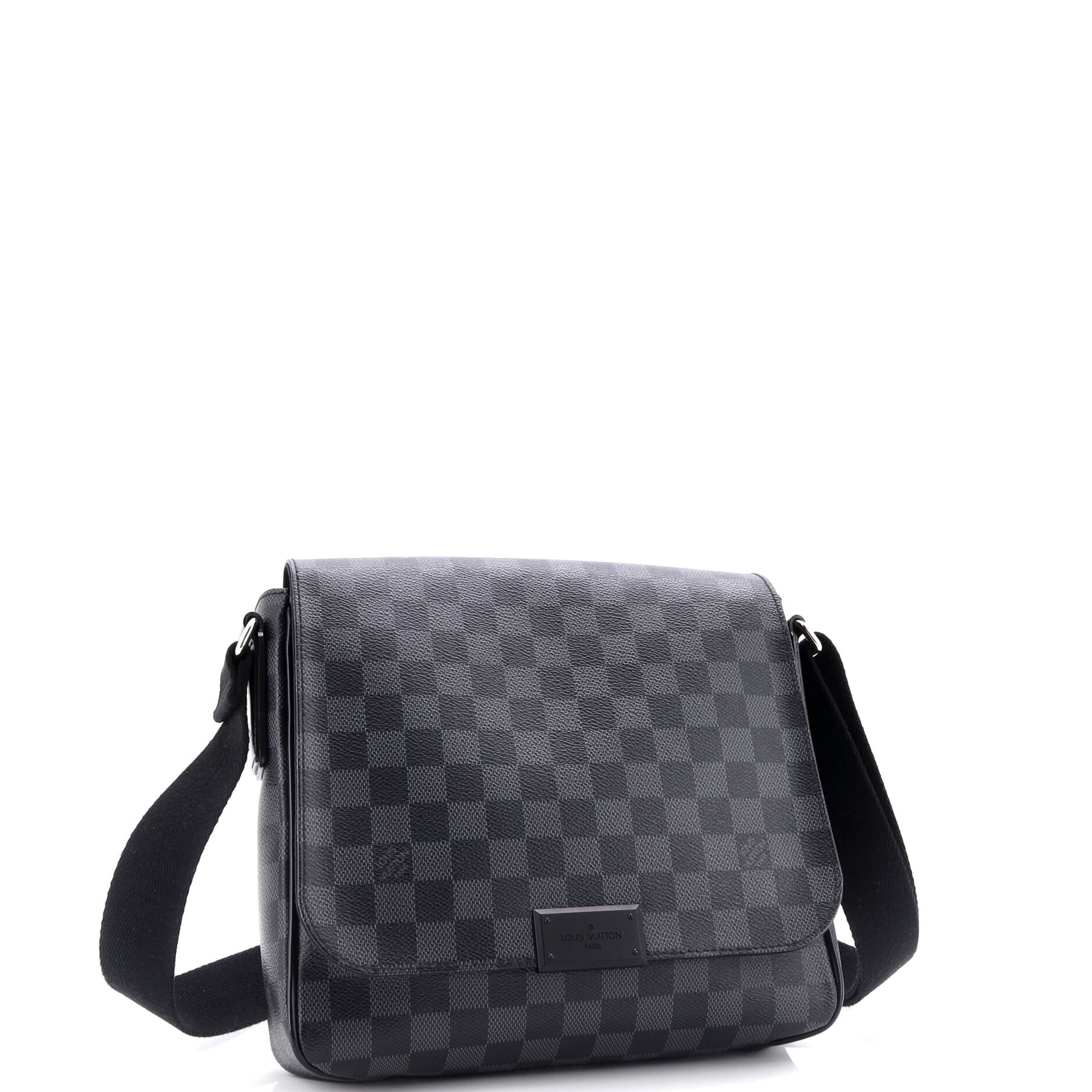Louis Vuitton District Messenger Bag Damier Graphite Pm Travel Bag