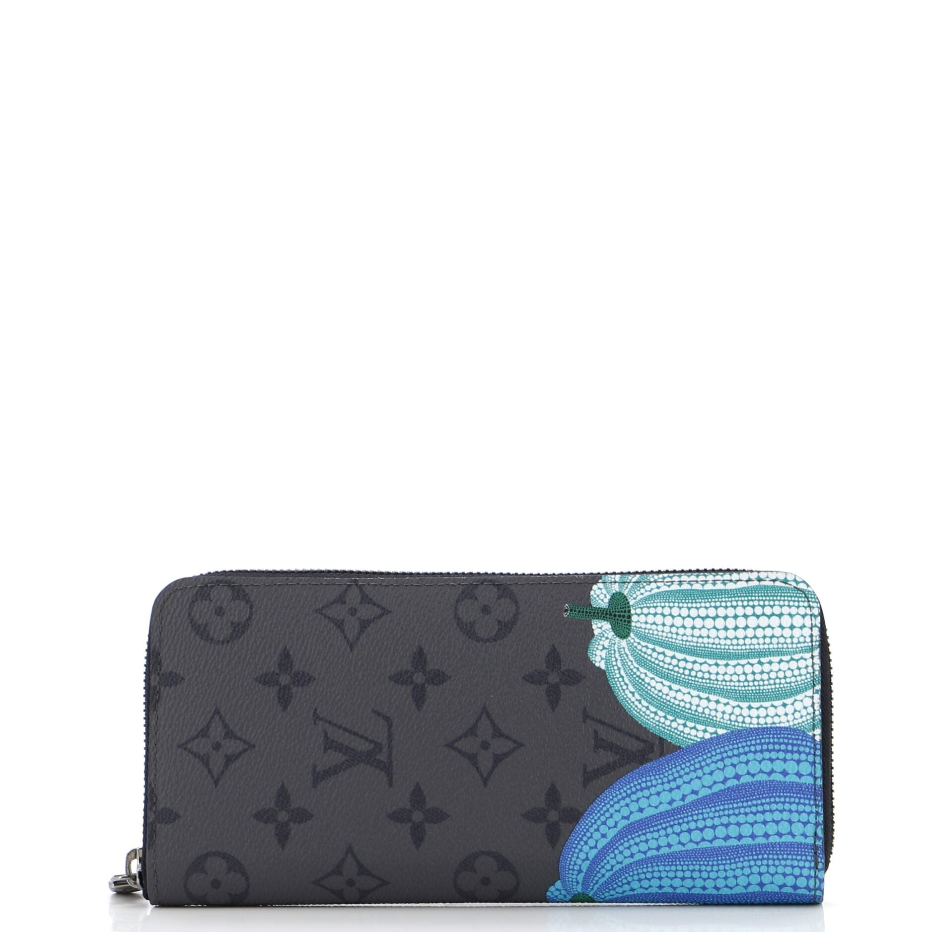 Louis Vuitton Zippy Wallet Yayoi Kusama Pumpkins Reverse Eclipse Canvas Monogram Shoes