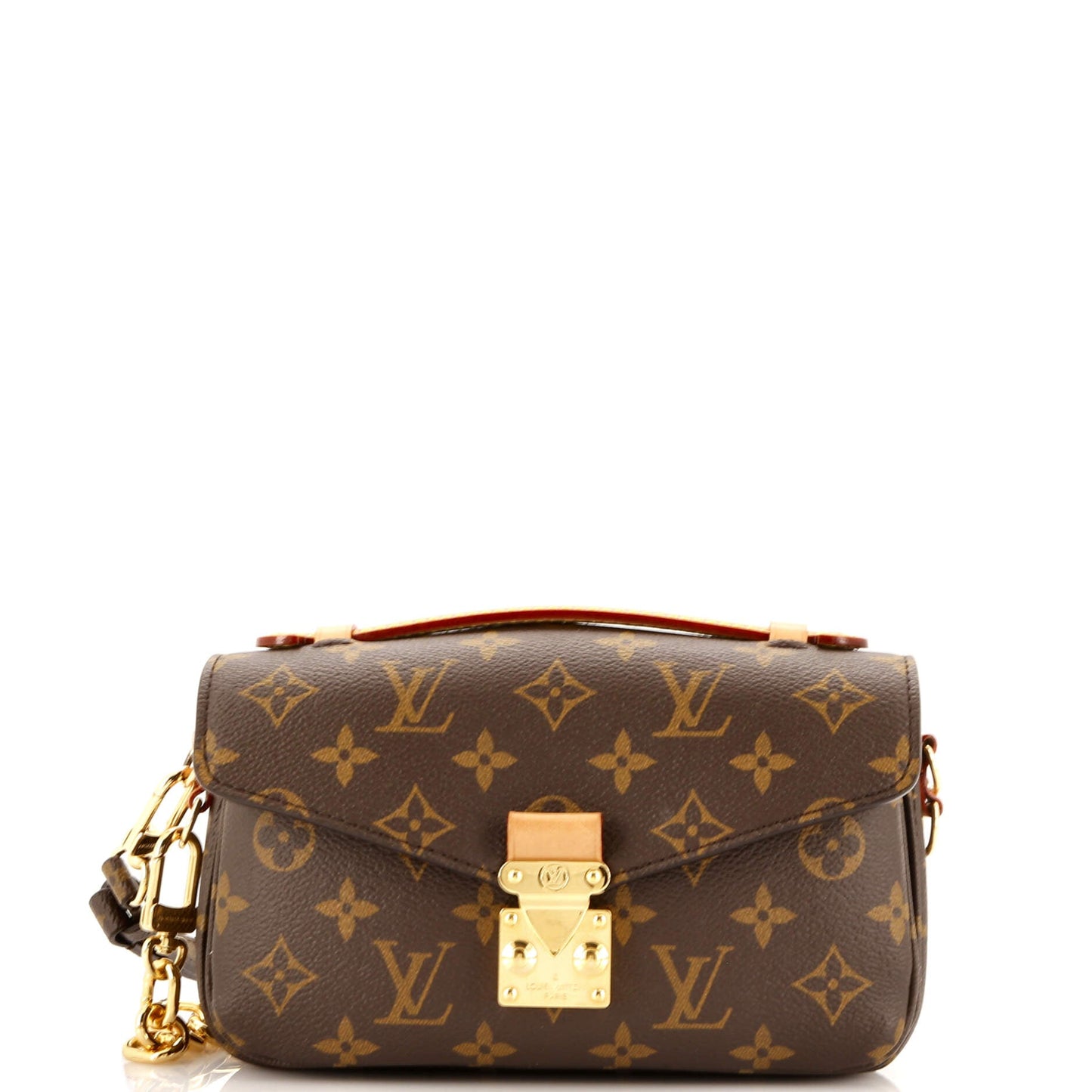 Louis Vuitton Pochette Metis East West Handbag Canvas Monogram Travel Bag