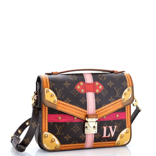Louis Vuitton Pochette Metis Limited Edition Summer Trunks Shoulder Canvas Monogram Shoulder Bag Canvas 3035962