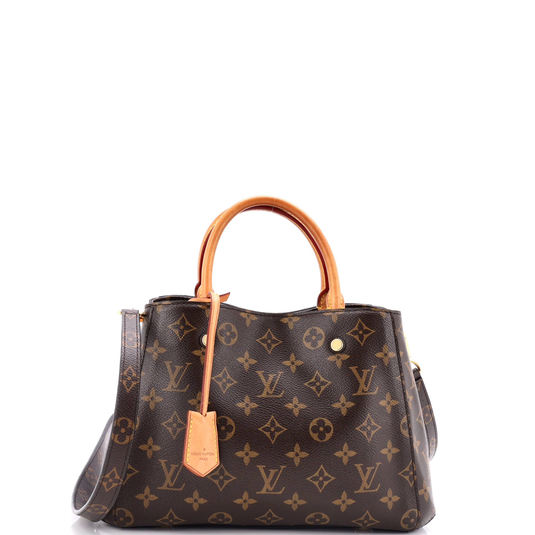 Louis Vuitton Montaigne Handbag Bb Canvas Monogram Tote Bag
