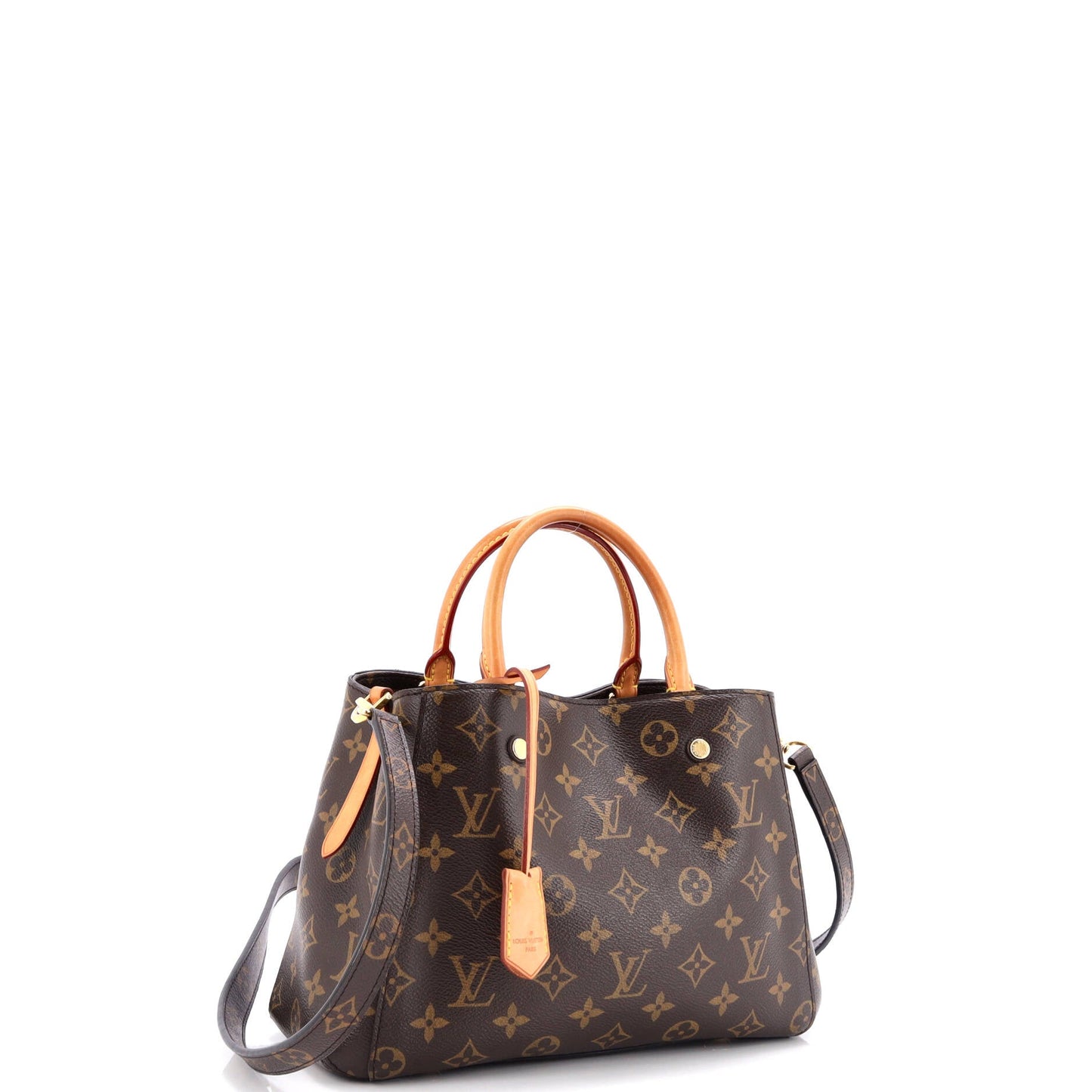 Louis Vuitton Montaigne Handbag Bb Canvas Monogram Tote Bag
