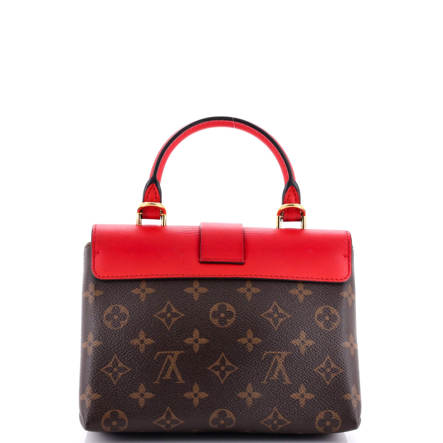 Louis Vuitton Locky Handbag With Bb Leather Canvas Travel Bag Leather Bb30377348